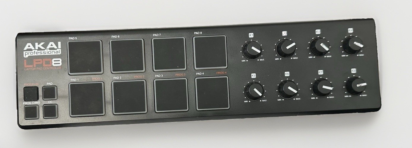 Akai Professional LPD8 USB MIDI Pad Controller Musical Instrument