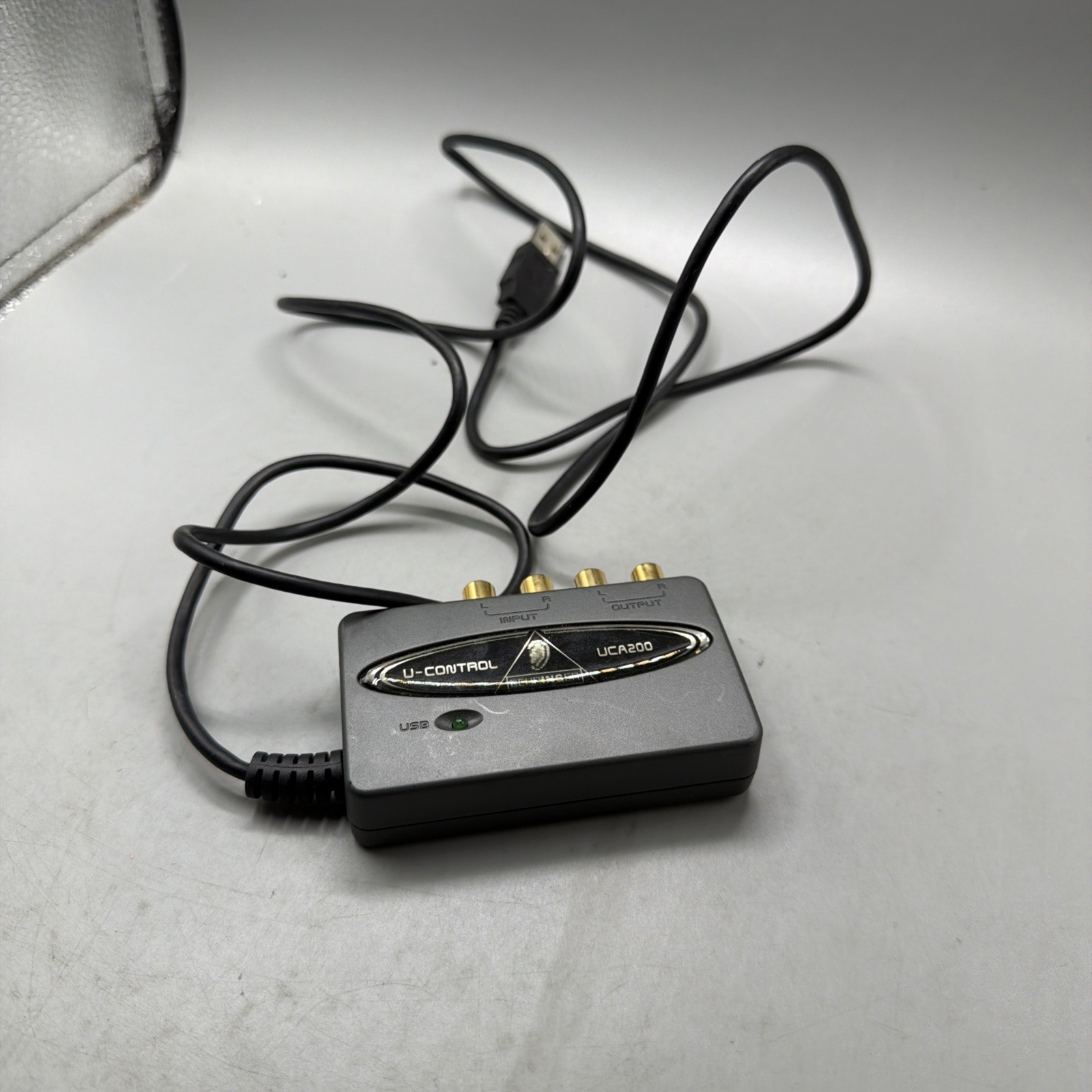 Behringer UCA200 U-Control USB Audio Interface Used Condition See Photos