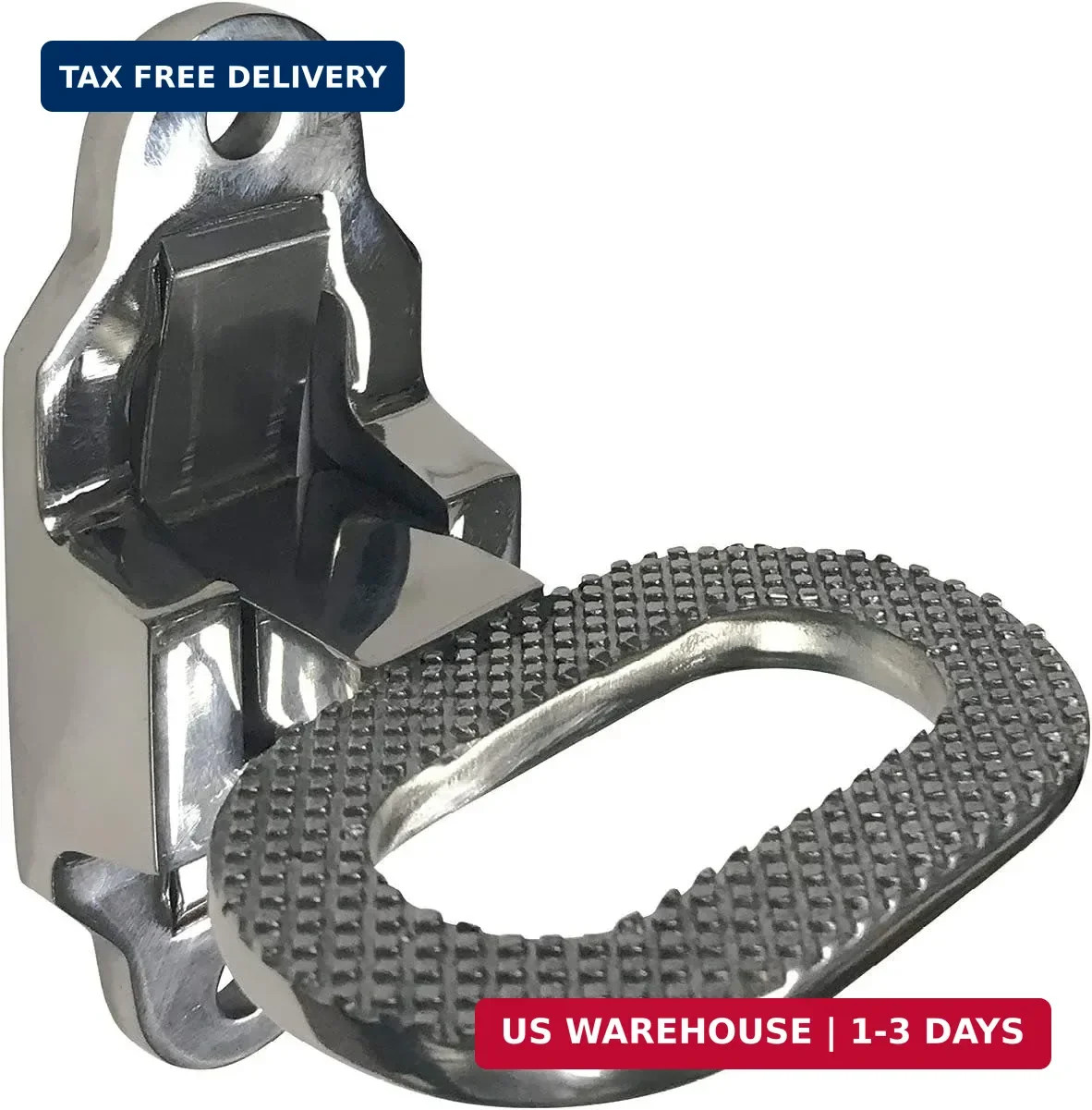 Extreme Max 5001.5784 Folding Trailer Step - 2" x 3-5/16"