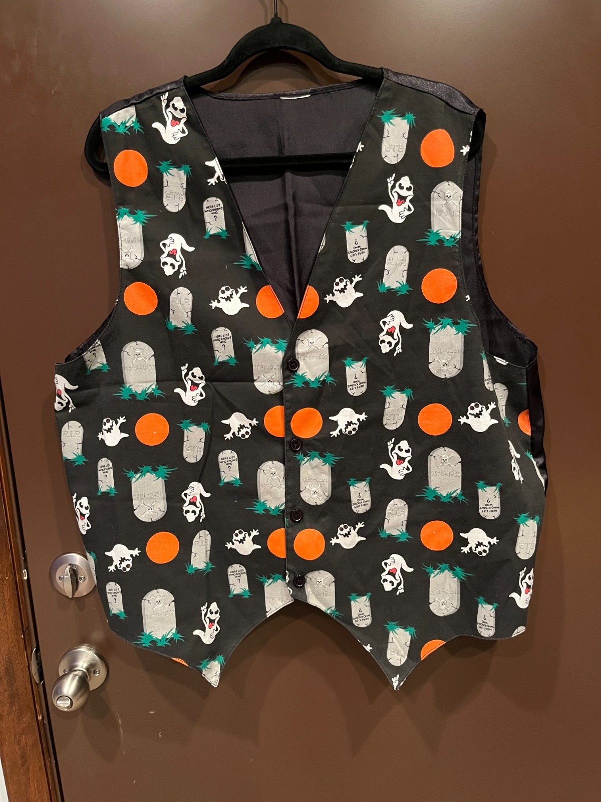 Unbranded Hallowen Vest Plus 48 Inch Chest