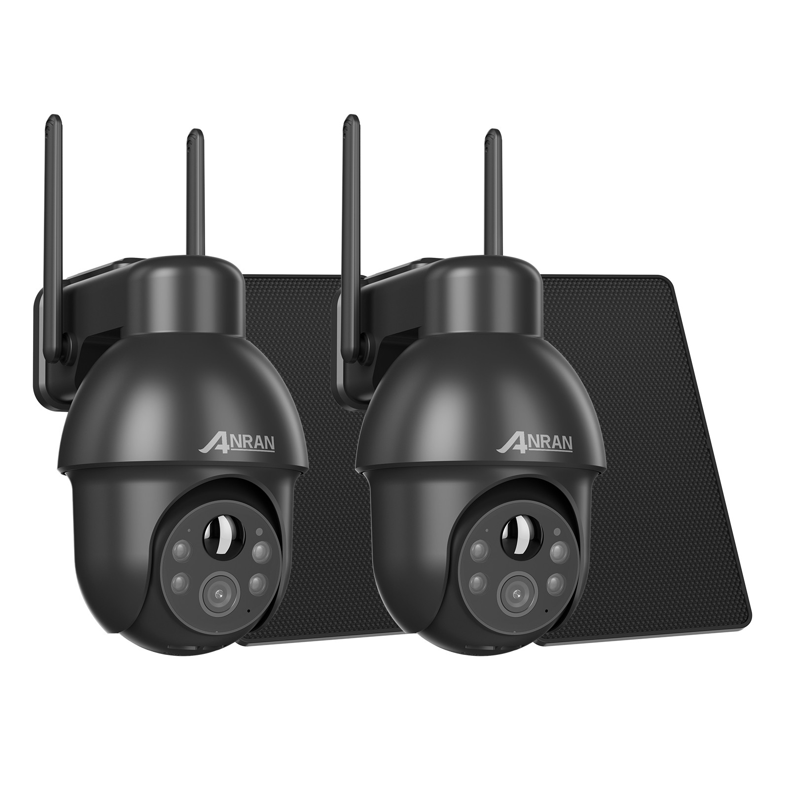 ANRAN Solar Battery Wifi Outdoor Pan/Tilt Home Security Cameras System Wireless