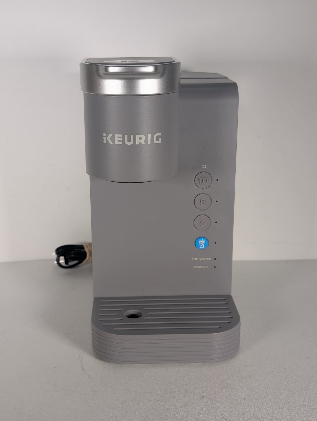 Keurig K-Express Essentials Single Serve K-Cup Pod Coffee Maker, Gray