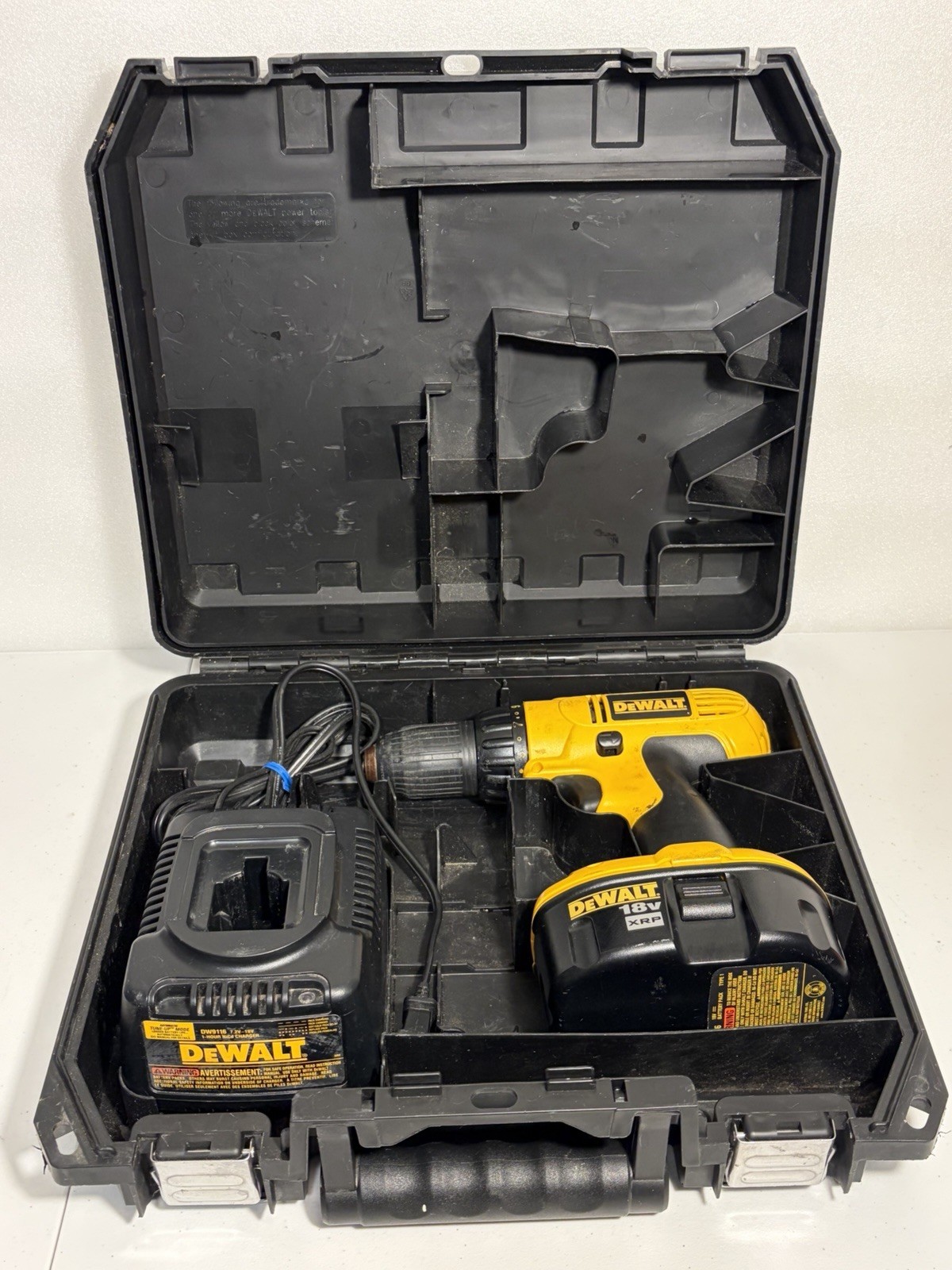 USED DeWalt DC759 Bundle - DRILL, BATTERY, and CHARGER with CASE