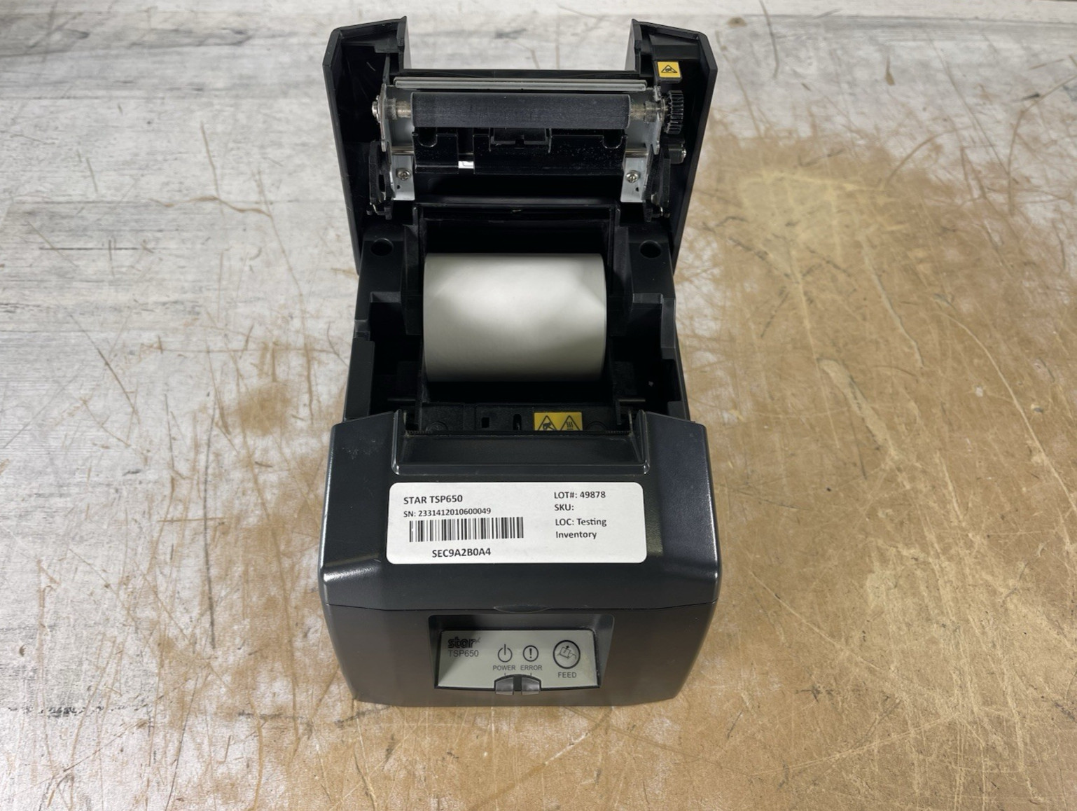 STAR TSP650 POS THERMAL RECEIPT PRINTER