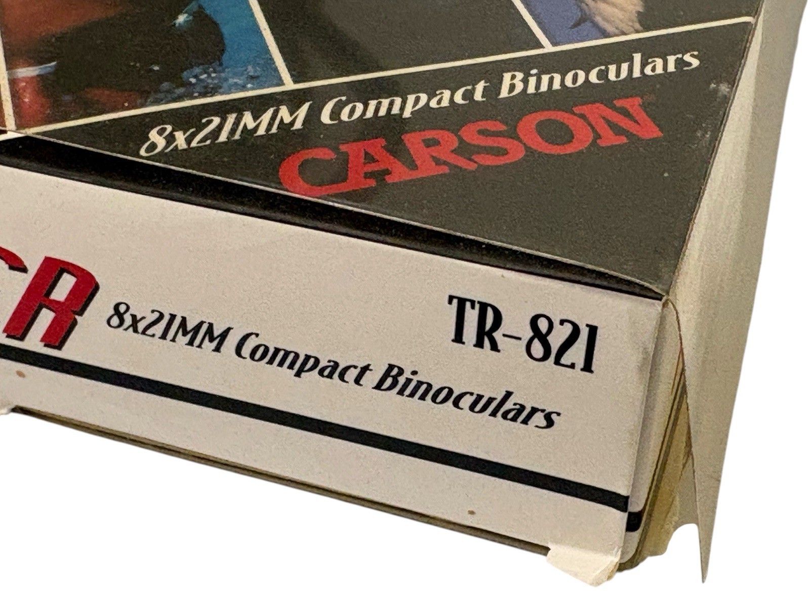 Carson Tracker Blue Gray Mini Compact Super Light Sport Binoculars NOS