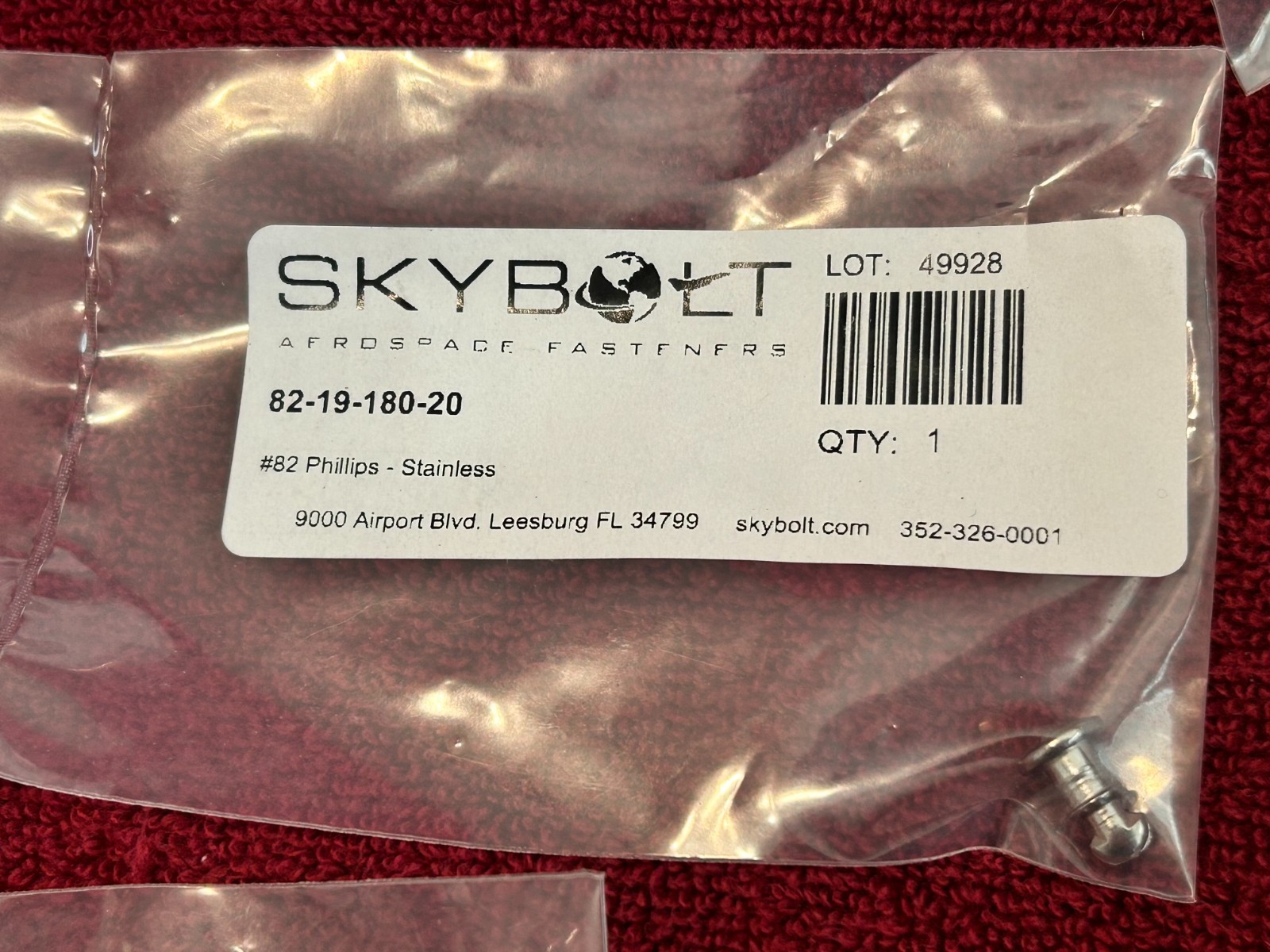 SKYBOLT C172-C5P PHILLIPS DIRECT REPLACEMENT FIREWALL-NOSE/CENTER SPLIT PARTS