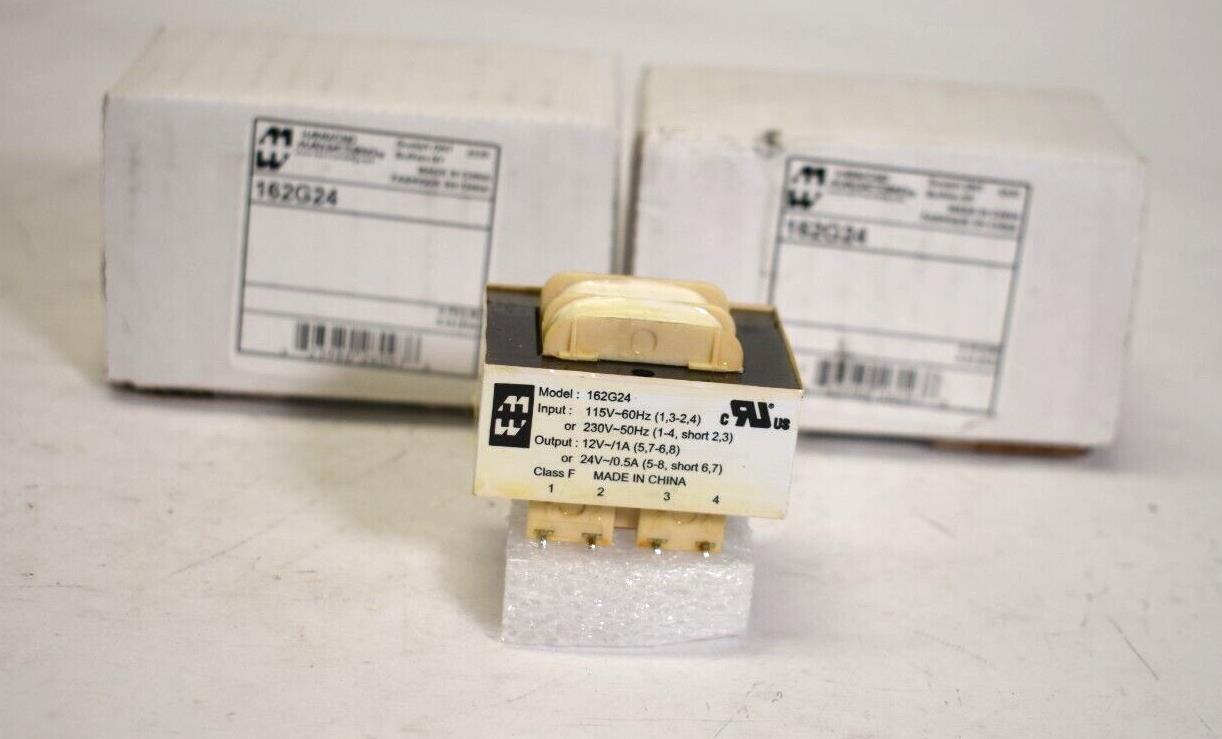 Hammond 162G24 Low Voltage Split Bobbin PCB Transformer 115V 230V  Lot of 2
