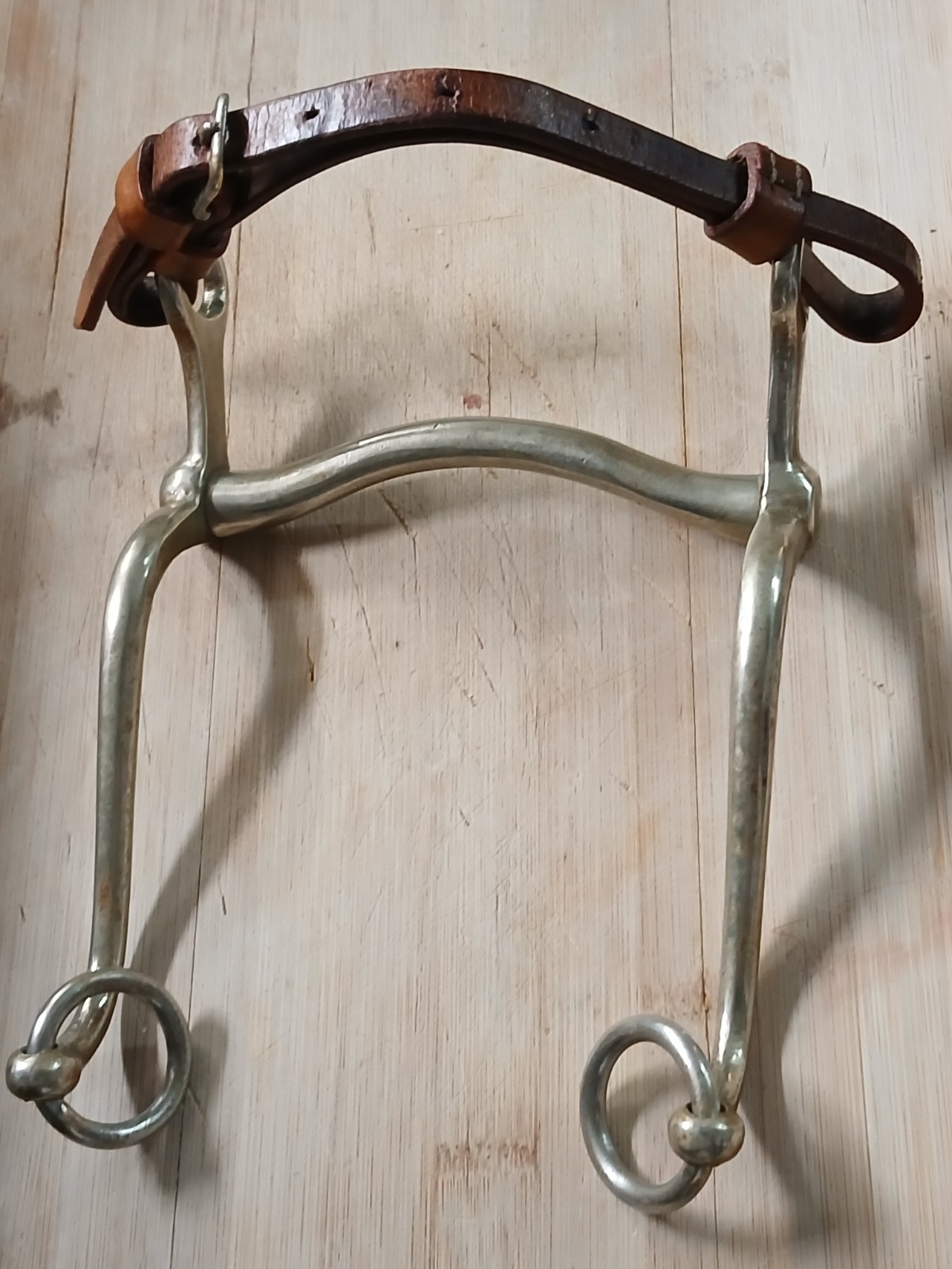 🏴󠁧England & Fowler Mid-20th Century Curb Bit SOLID NICKEL-XXXX-MADE IN ENGLAND