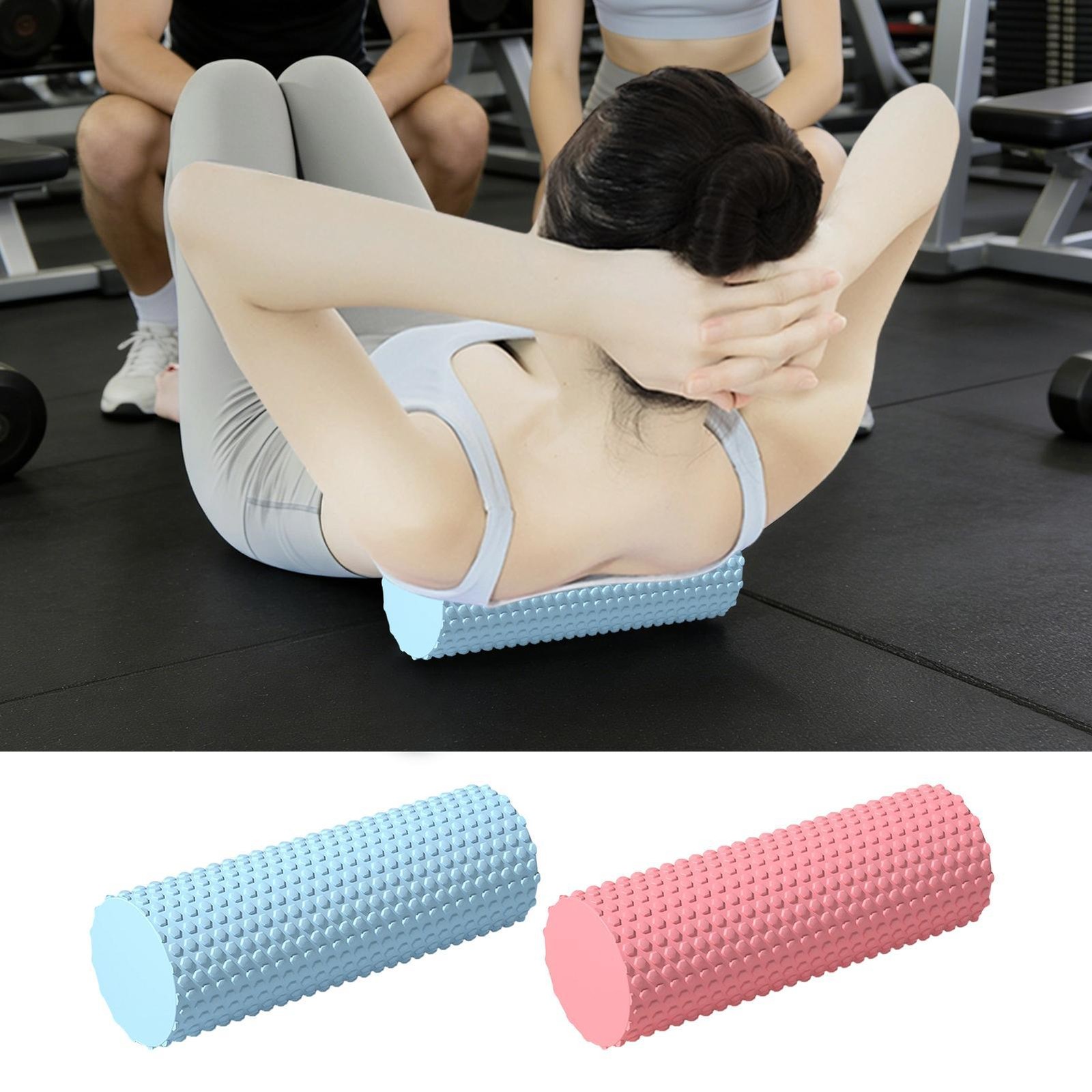 Fitness Foam Roller Deep Tissue Massage Muscle Recovery Relieve Sports Gym