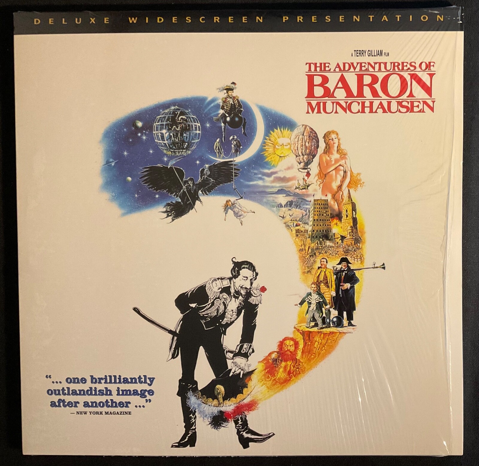 The Adventures of Baron Munchausen - 2 Disc Deluxe Widescreen Laserdisc - Ex !