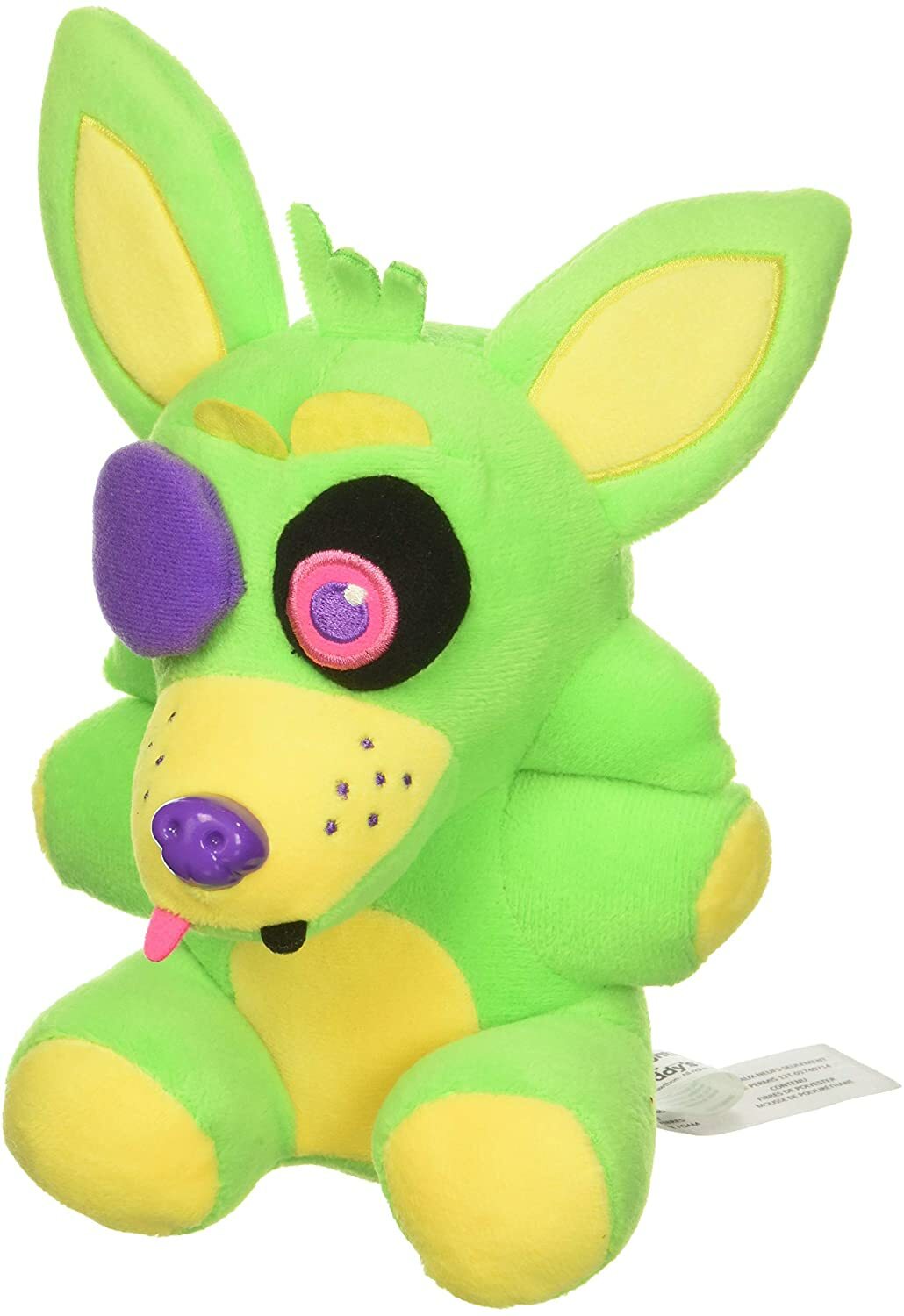 FUNKO 8" PLUSH GREEN NEON FOXY FIVE NIGHTS AT FREDDYS FNAF IN HAND FAST SHIPPING