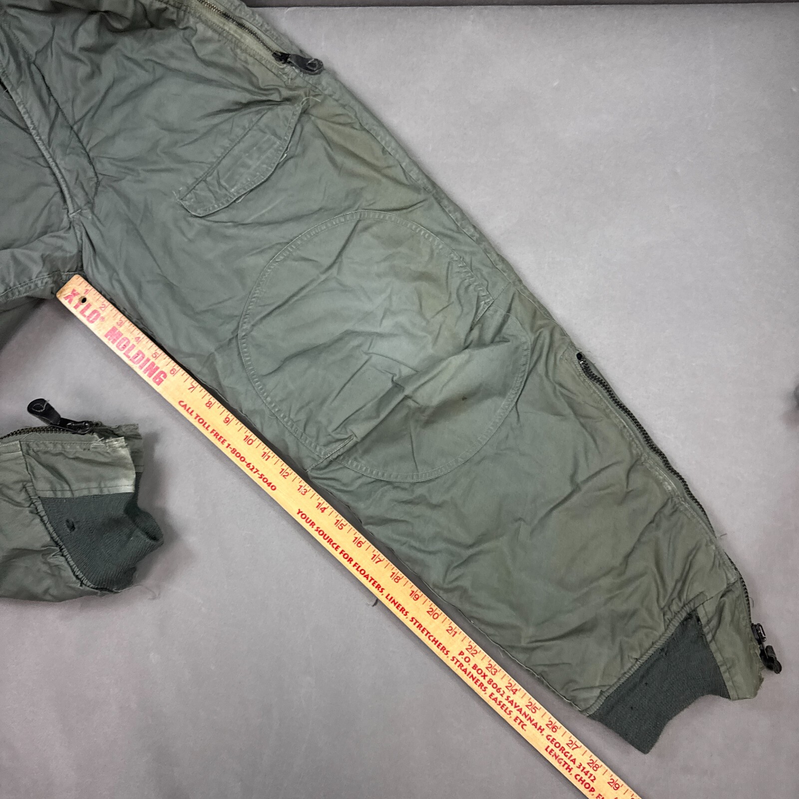 US Military Pants Mens 28 Green Extreme Cold Weather Trouser USAF Flyer Pilot