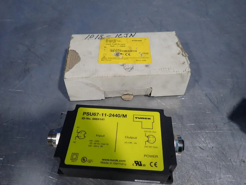 TURCK POWER SUPPLY MODULE PSU67-11-2440/M