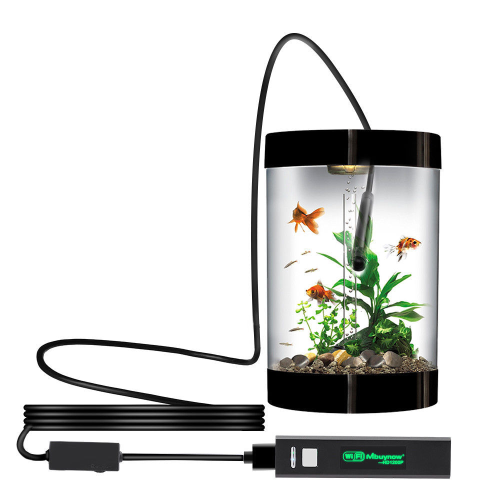 5M 8LED WiFi Borescope Endoscope Snake Inspection Camera for iPhone Android iOS