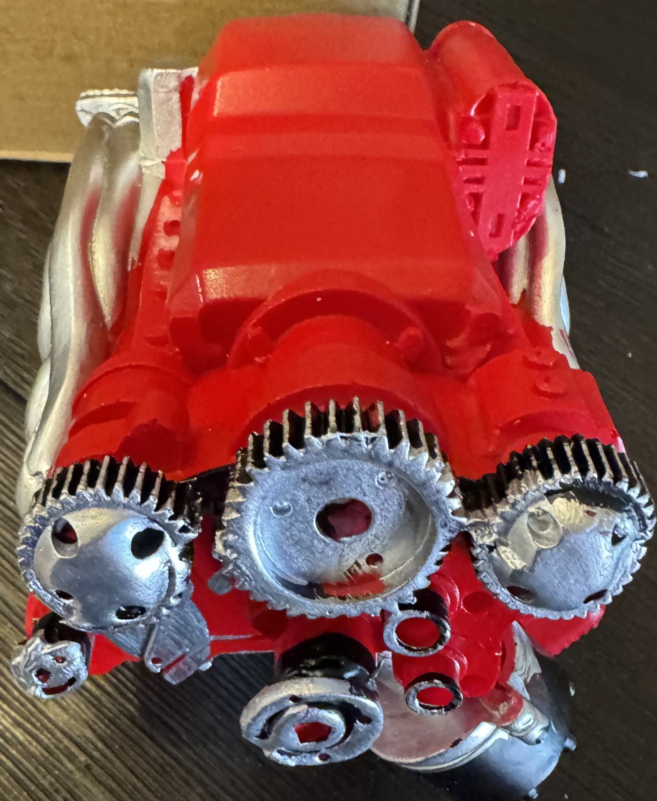New CISON Red V8 1/6 Scale Small Block Engine Replica