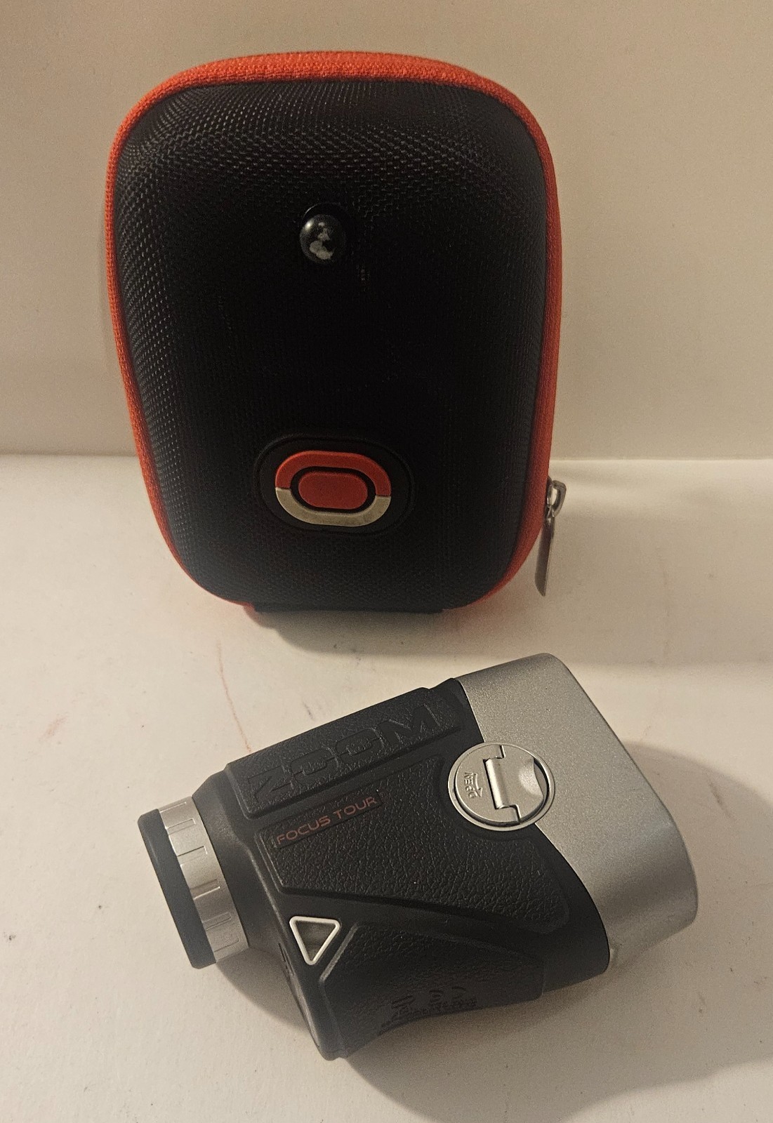 Zoom Focus Tour Premium Golf Laser Rangefinder Slope Switch Vibration -Pre Owned
