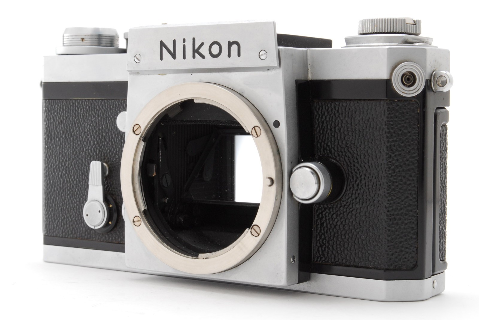 S/N652 [Near MINT] Nikon F Silver 35mm Film Camera Body Only From JAPAN