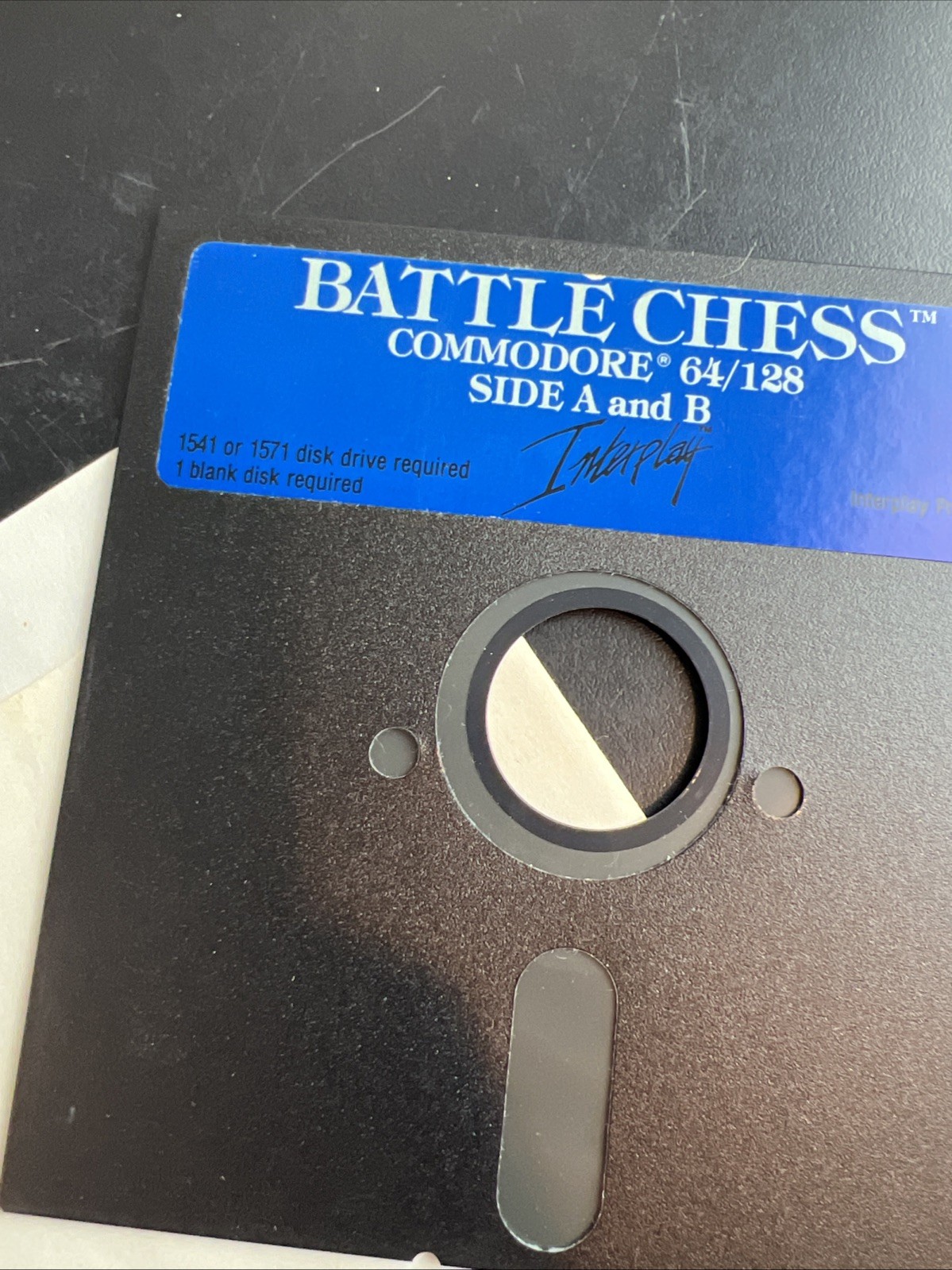 Battle Chess Interplay Commodore 64/128 Floppy Disk