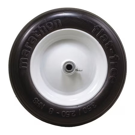 Solid Wheel, Ribbed, 275 Lb. Load Rating, 53Cm61