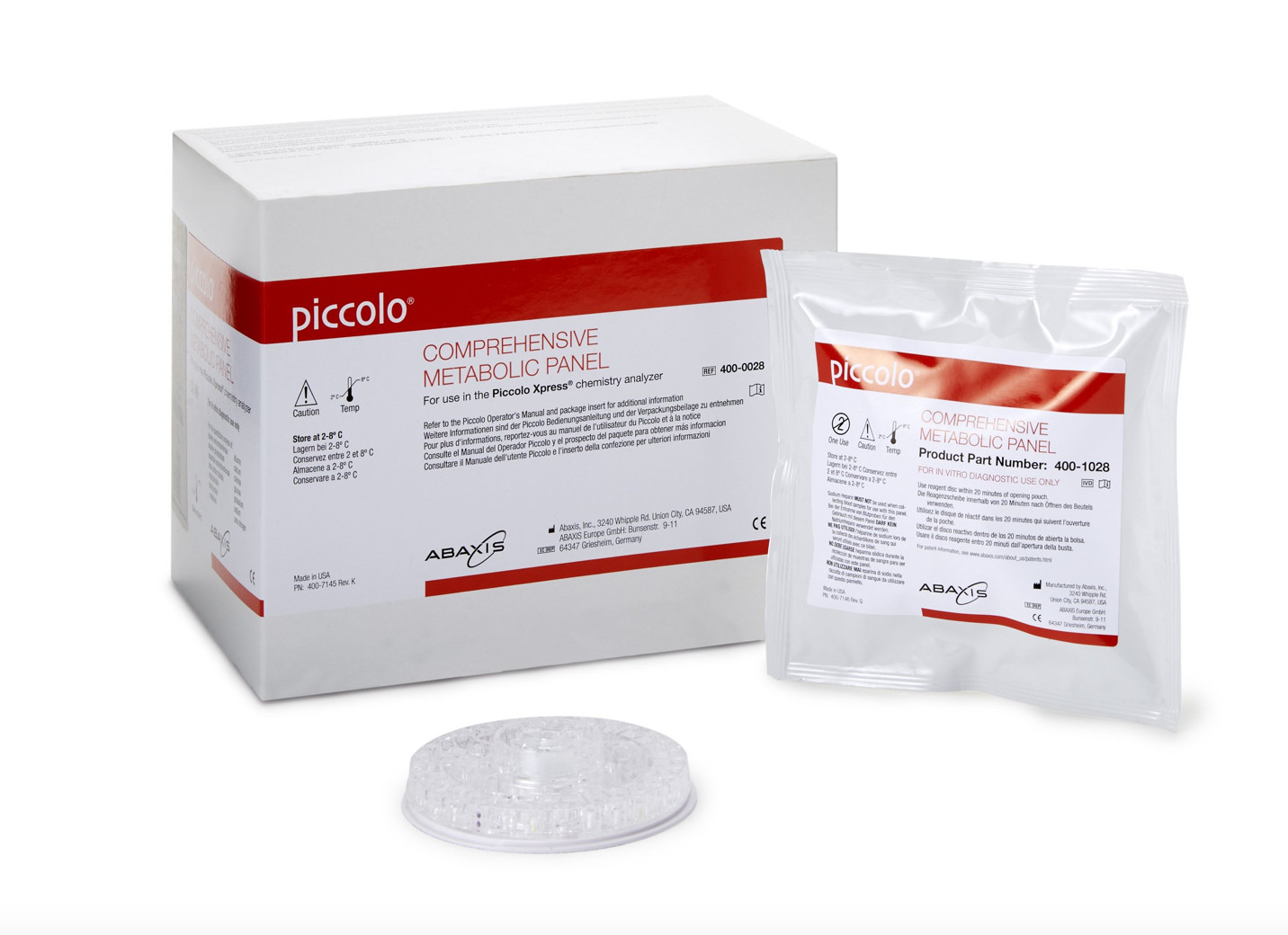 Reagent Piccolo Comprehensive Metabolic Panel, ALB, ALP, ALT, AST, BUN