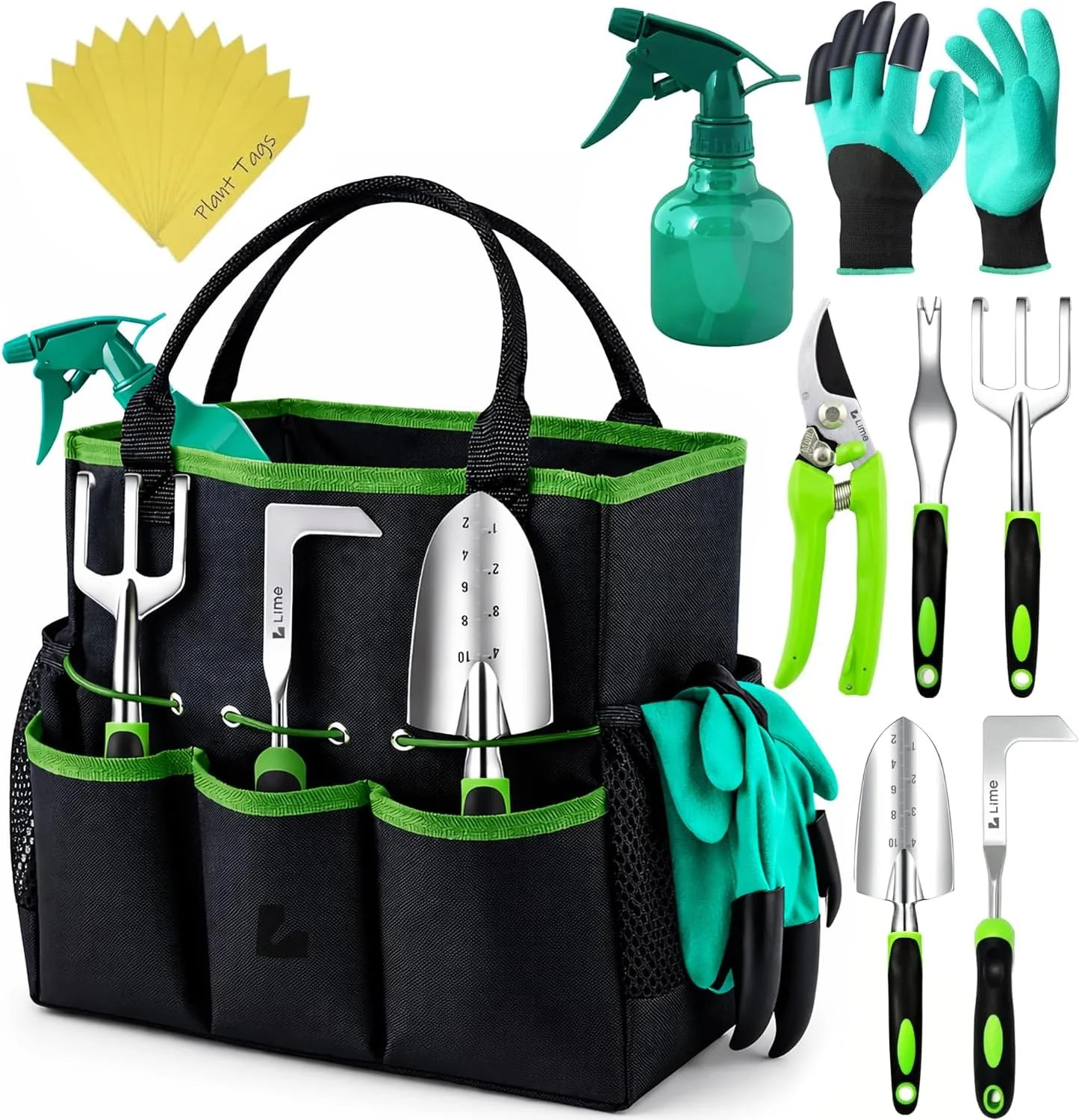 Heavy Duty Gardening Tools - Gardening Gifts for Women, Men, Mom, Dad - Durable,