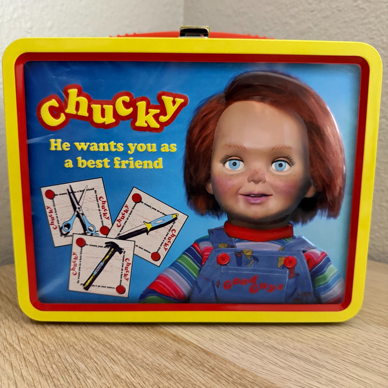 Chucky Child’s Play Steel Lunch Box Universal Orlando Halloween Horror Nights