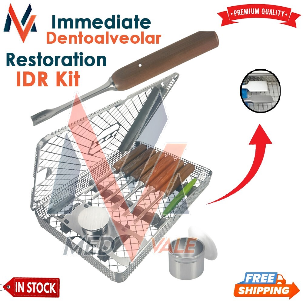 Immediate Dentoalveolar Restoration Idr Kit of Dental Instruments Chisel Pieces