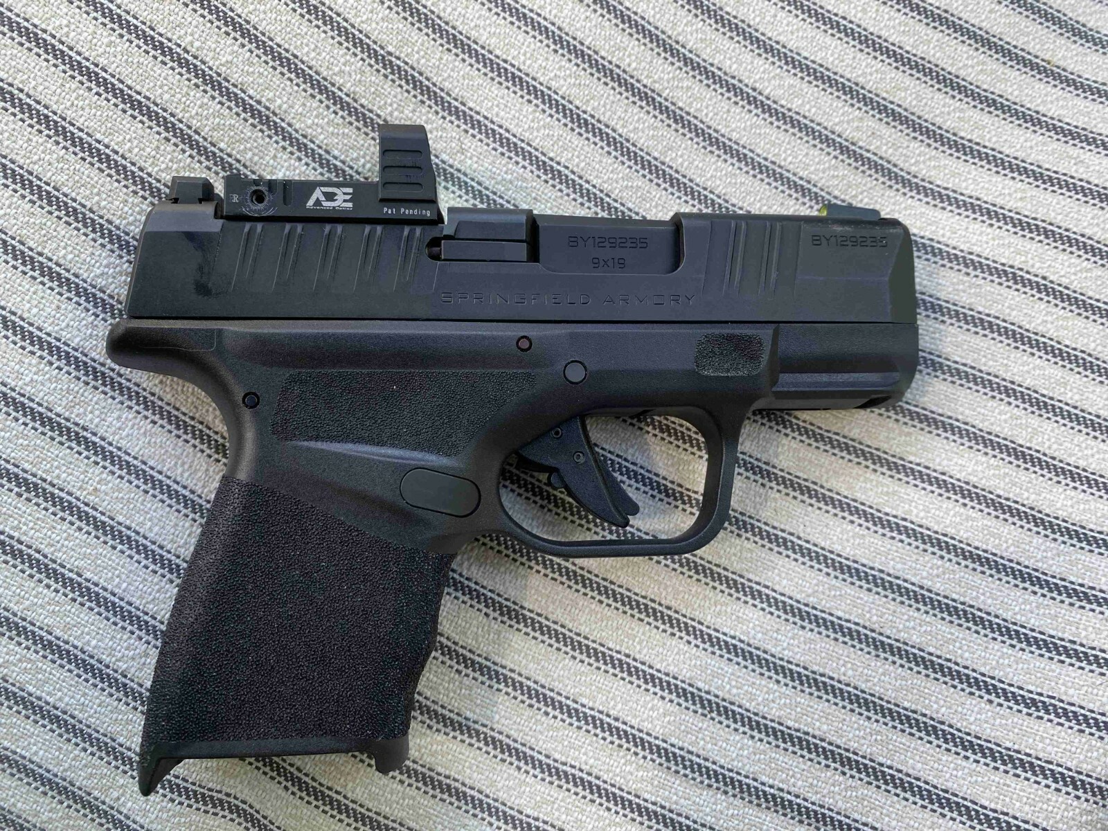 FDE!ADE RD3-021-PRO Sensor Activated GREEN Dot For Springfield XDS MOD 2 OSP 9MM