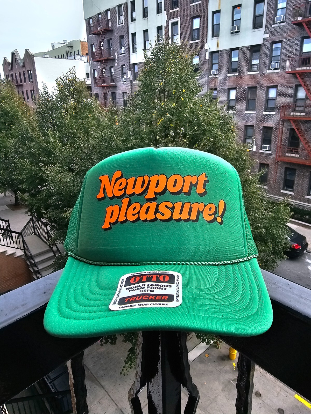 Newport Pleasures Foam Trucker Cap Brand New Tobacco Marlboro Smoking Truck