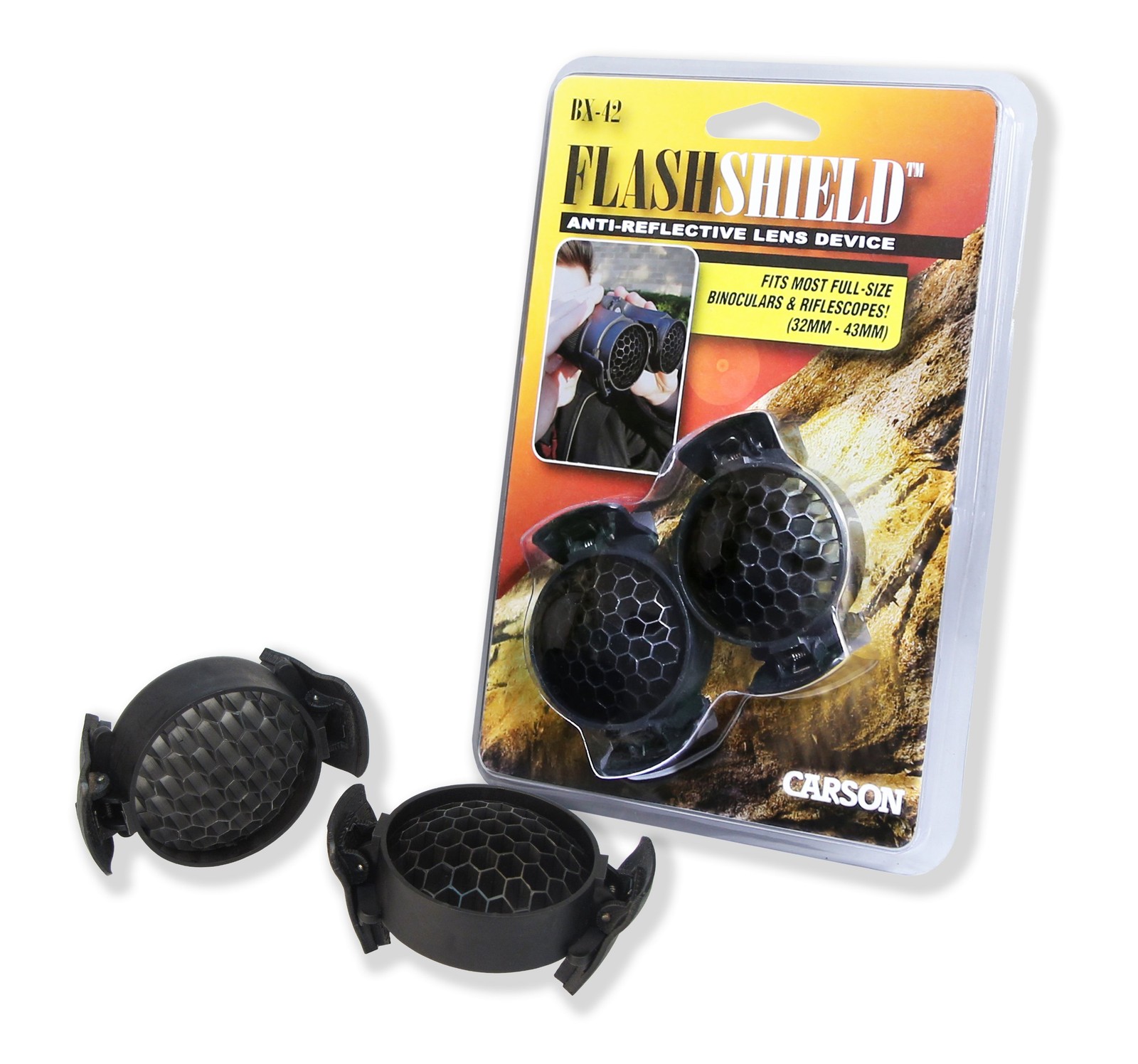 Carson Flashshield Lens Anti-Reflective Device Ard Bx-42