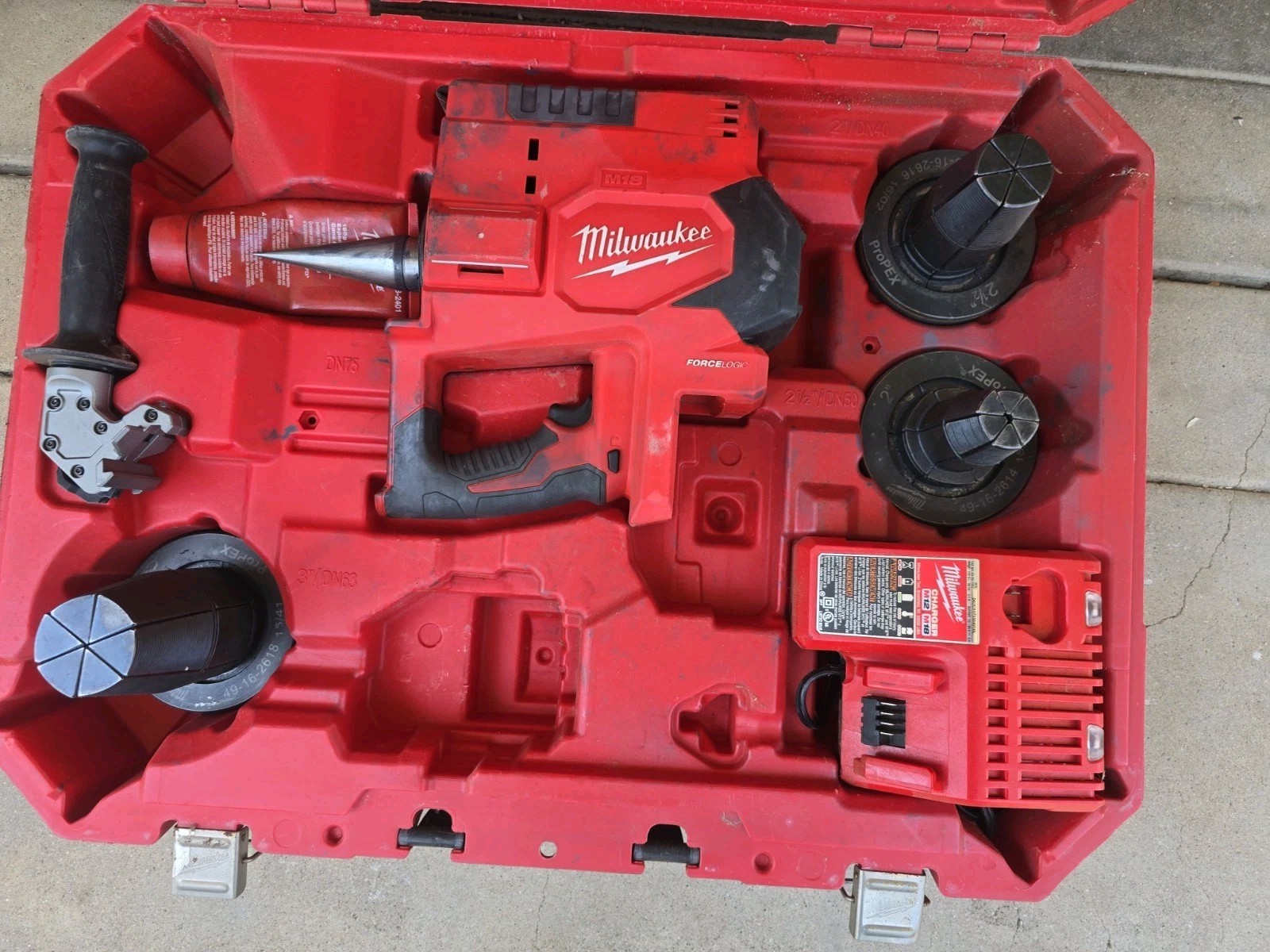 Milwaukee 2633-20 Force Logic ProPEX Expansion Parts Only Or Non Working  Read.