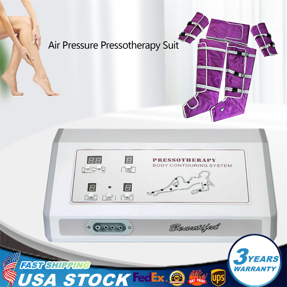 Air Pressure Pressotherapy Lymphatic Drainage Weight Loss Machine Slimming Set