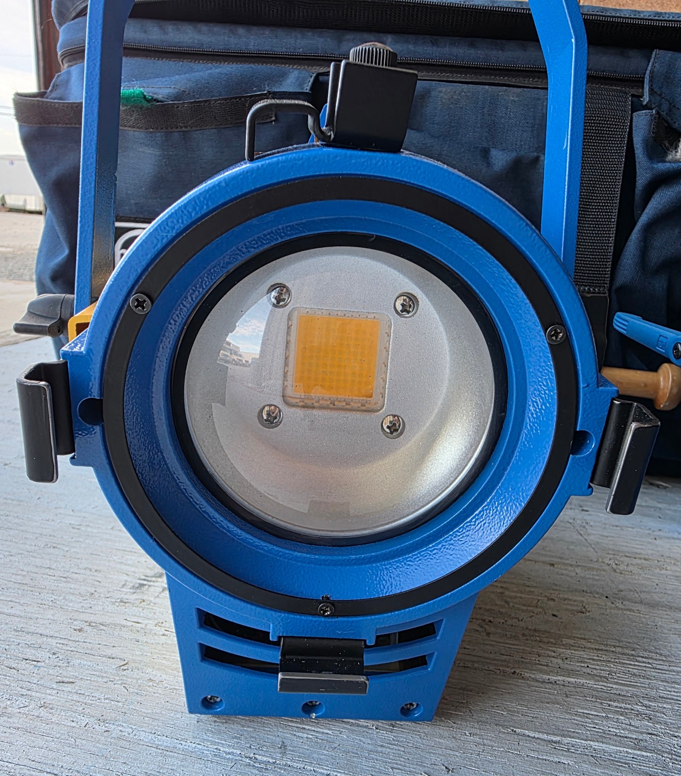 2 x CAME-TV CE-1500WS LED Video Spotlight No Power Cord, Bag is Not Included