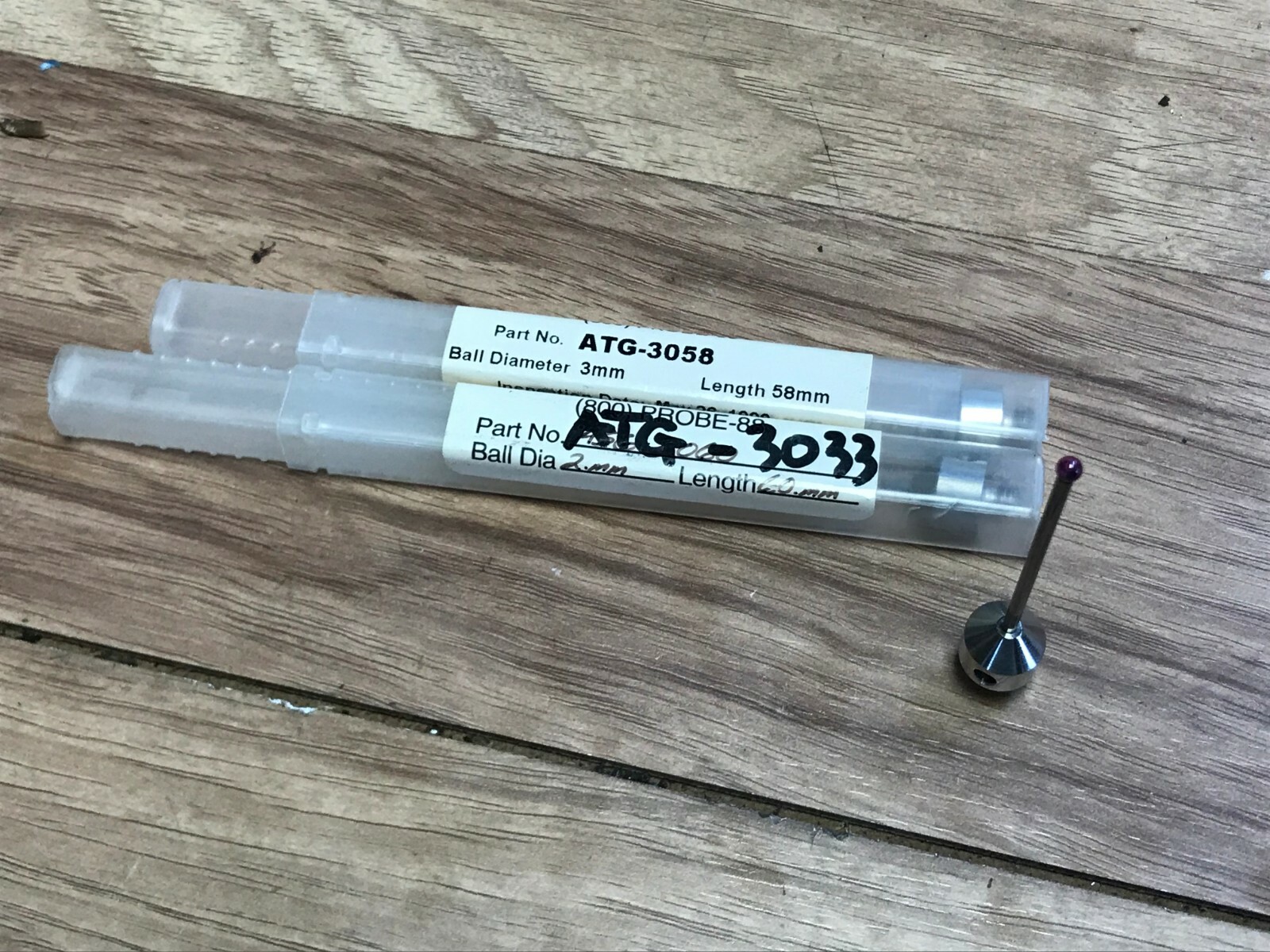 NEW LOT OF 3 Q MARK CMM PROBES ATG & ATG