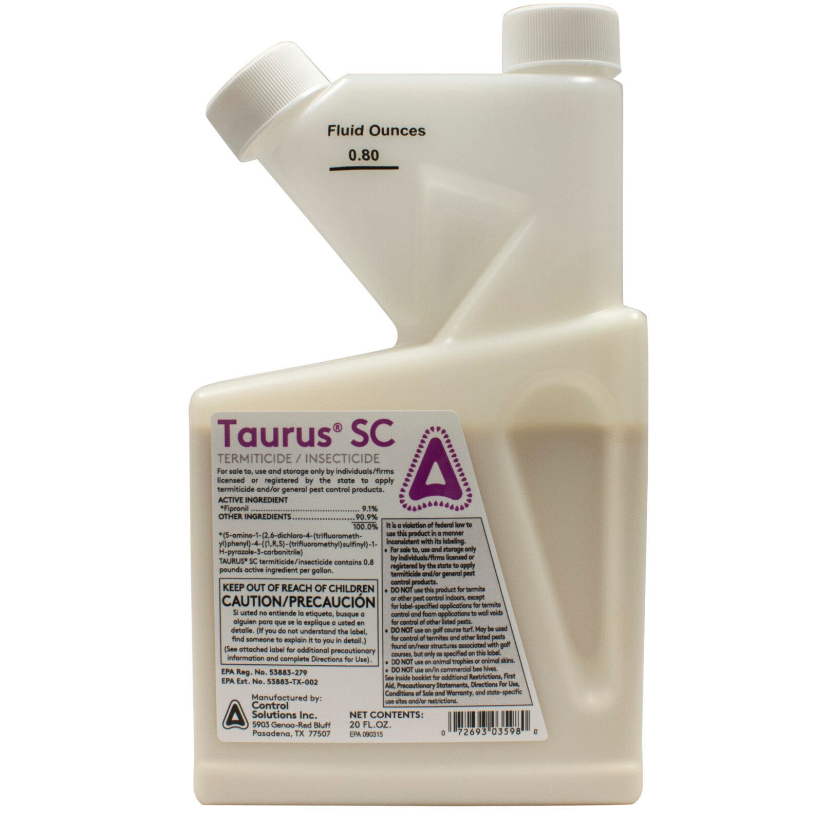 Taurus SC Insecticide Professional Termite Control - 20 Oz. | Generic Termidor