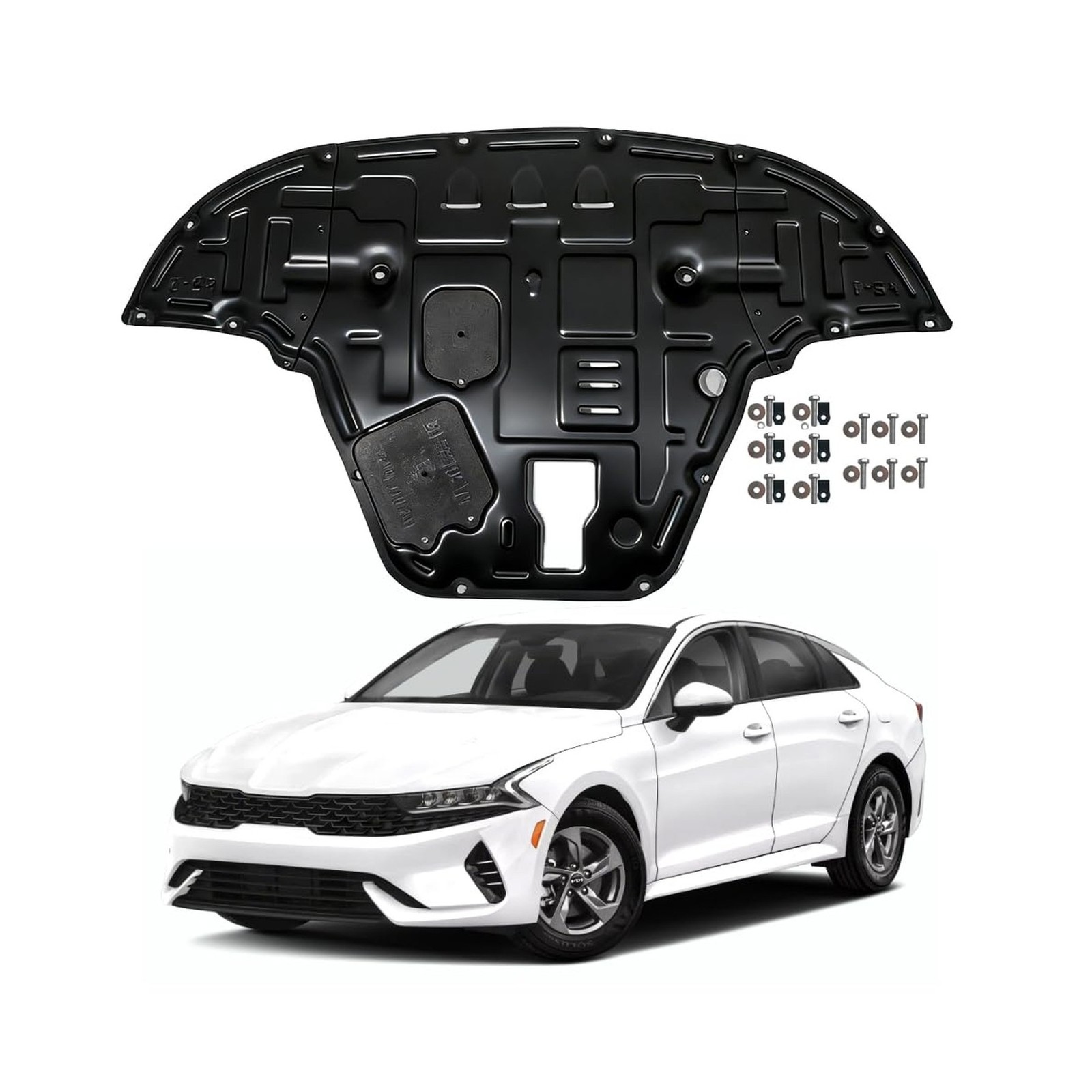 Engine Splash Shield Fit for KIA K5 2021 2022 2023 2024 2025 Engine Case Guar...