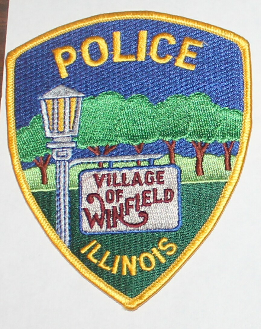 VILLAGE OF WINFIELD POLICE Illinois Indian IL ILL PD patch