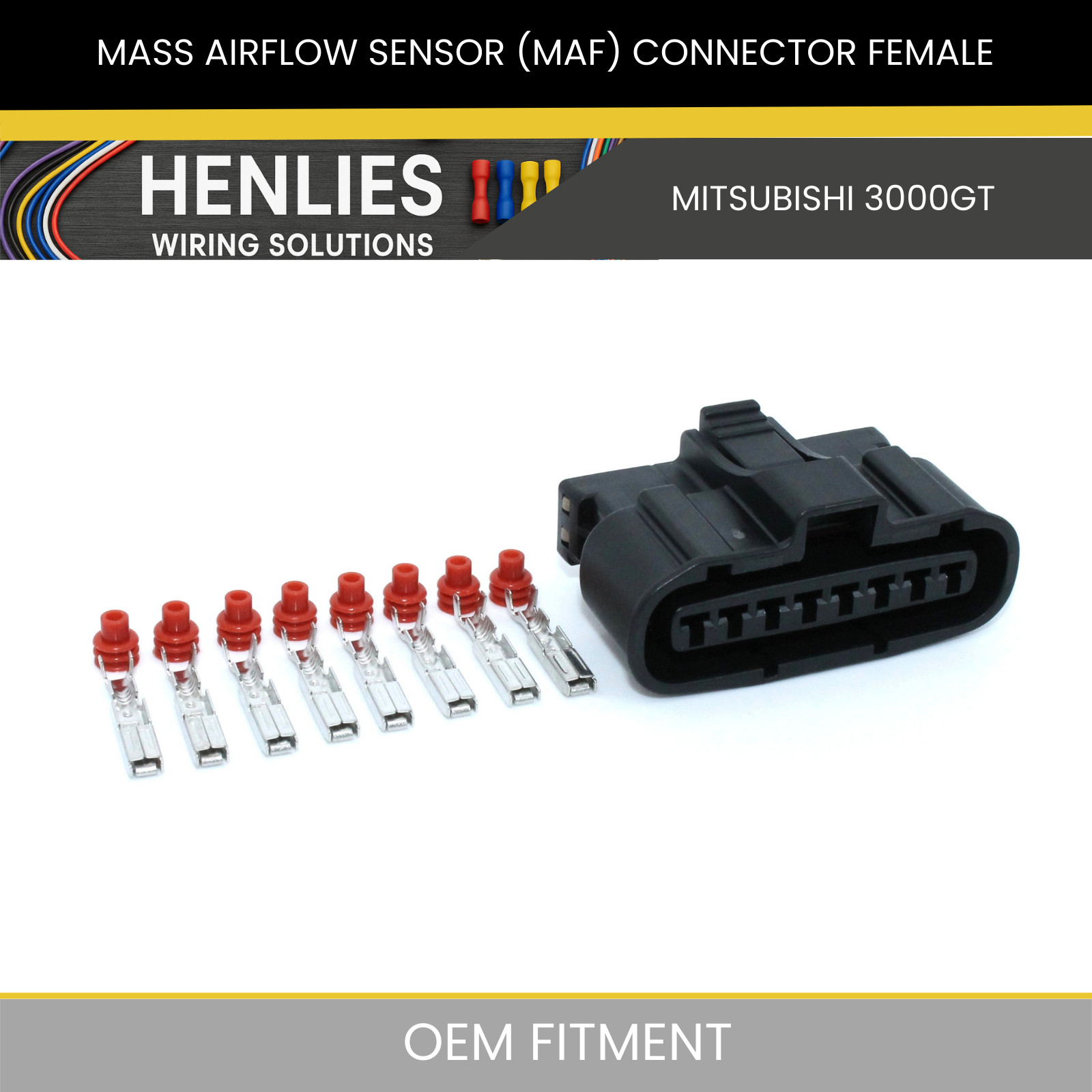 Mitsubishi 3000GT - Mass Airflow Sensor (MAF) Connector Female