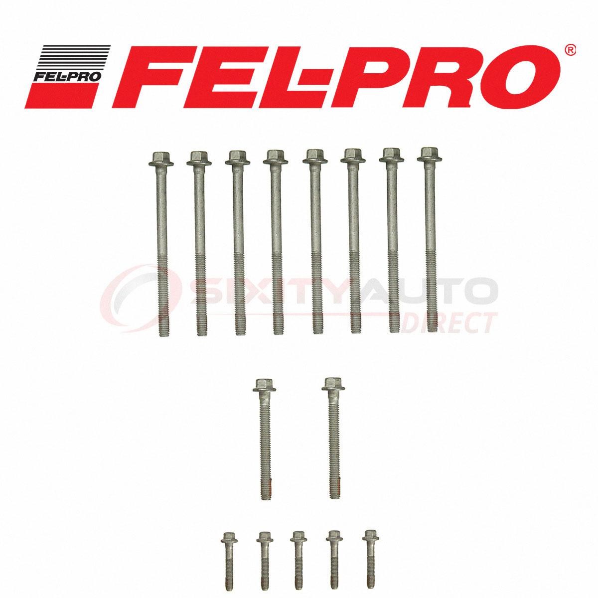 Fel-Pro Cylinder Head Bolt Set for 2003-2004 Chevrolet Trailblazer EXT 5.3L fh