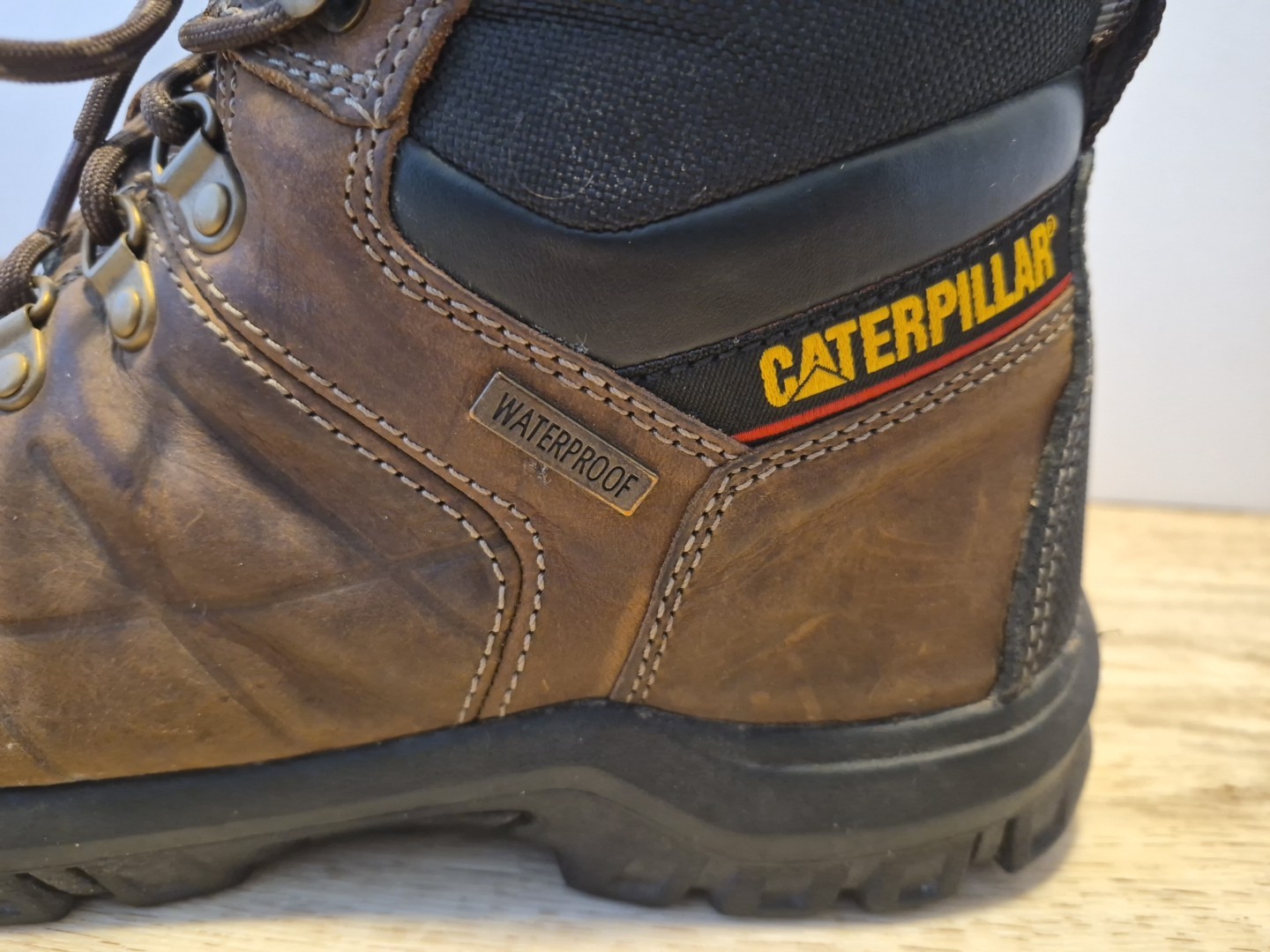 CAT Caterpillar 6" Threshold Steel Toe Work Boots P90935 Men's Size US 10.5 M