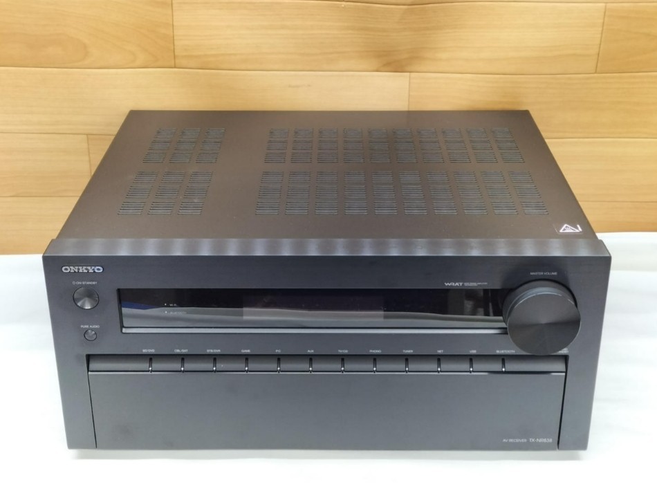 Onkyo TX-NR838 4K Home Theater Receiver - 7.2-channel/5.1.2 Dolby Atmos F/S