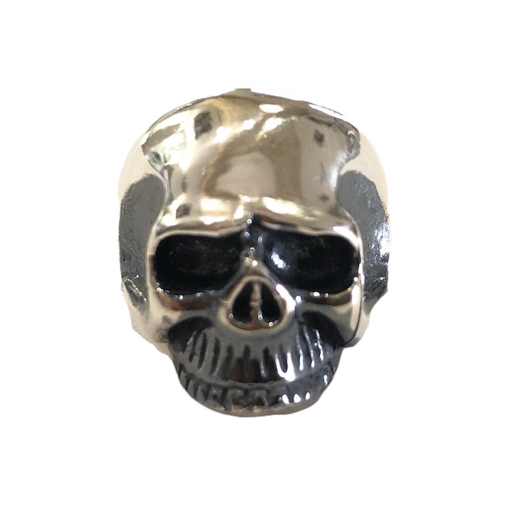 925% Silver Skull Ring - AN08A