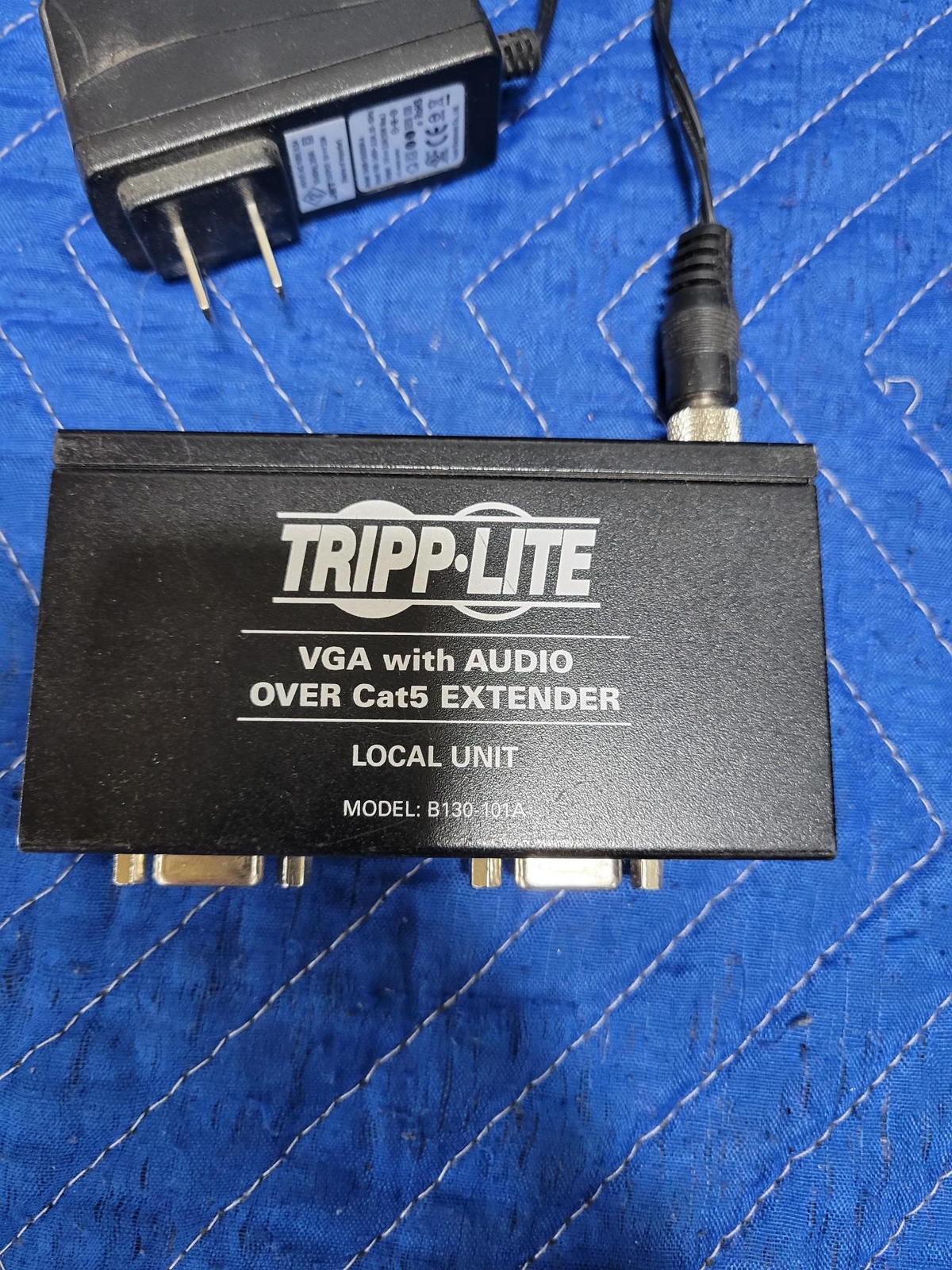 Tripp Lite B130-101A VGA with Over Cat5 EXTENDER Local Unit with AC Adapter