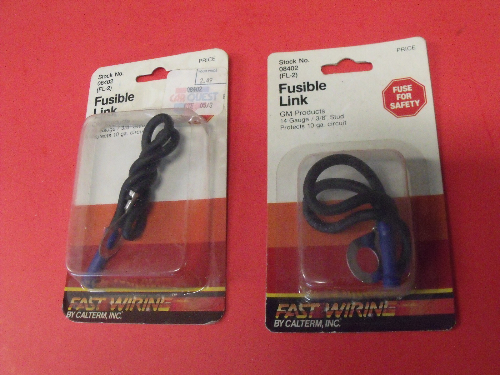 NORS 60s 70s Chevrolet Buick Olds "FUSIBLE LINK" FL-2 14 Ga. Protects 10 Gage1