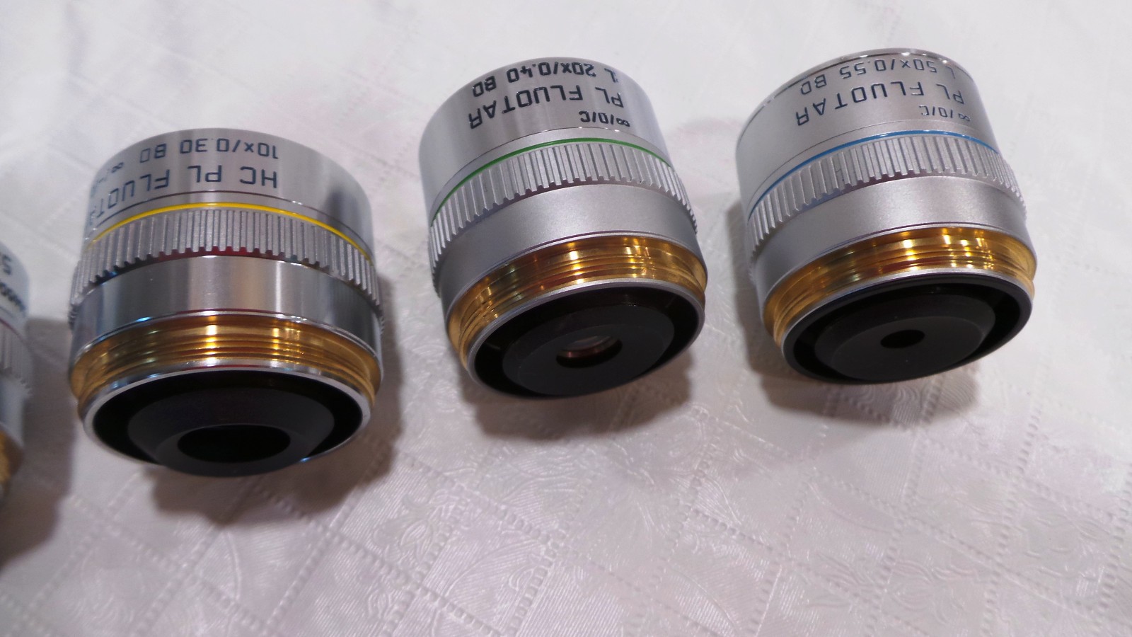 Leica HC PL FLUOTAR BD / PL Fluotar BD Objective Lens SET***