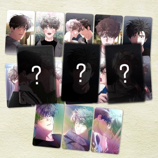 Webtoon MD [ My Brother's Lover 형의 애인 ] Photocard RANDOM 포토카드 랜덤 (BEONGD350)