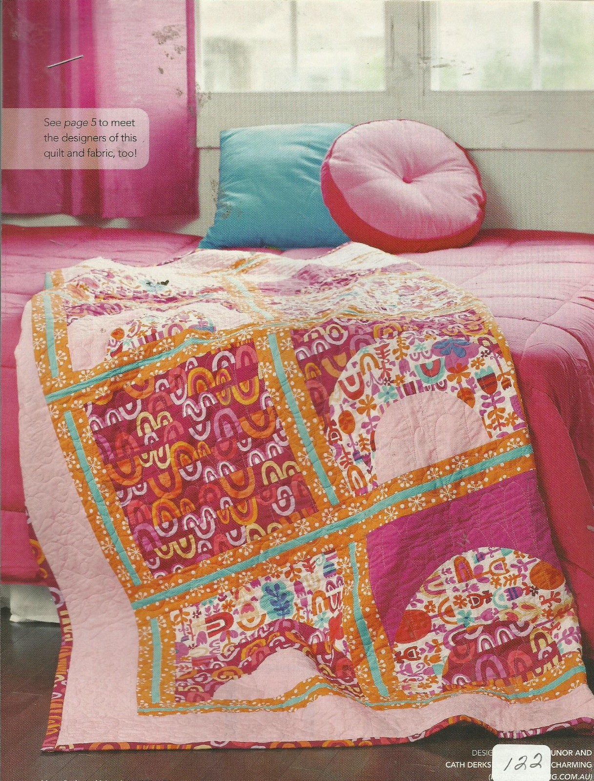 D0164  SIMPLY PINK  QUILT PATTERN/INSTRUCTIONS