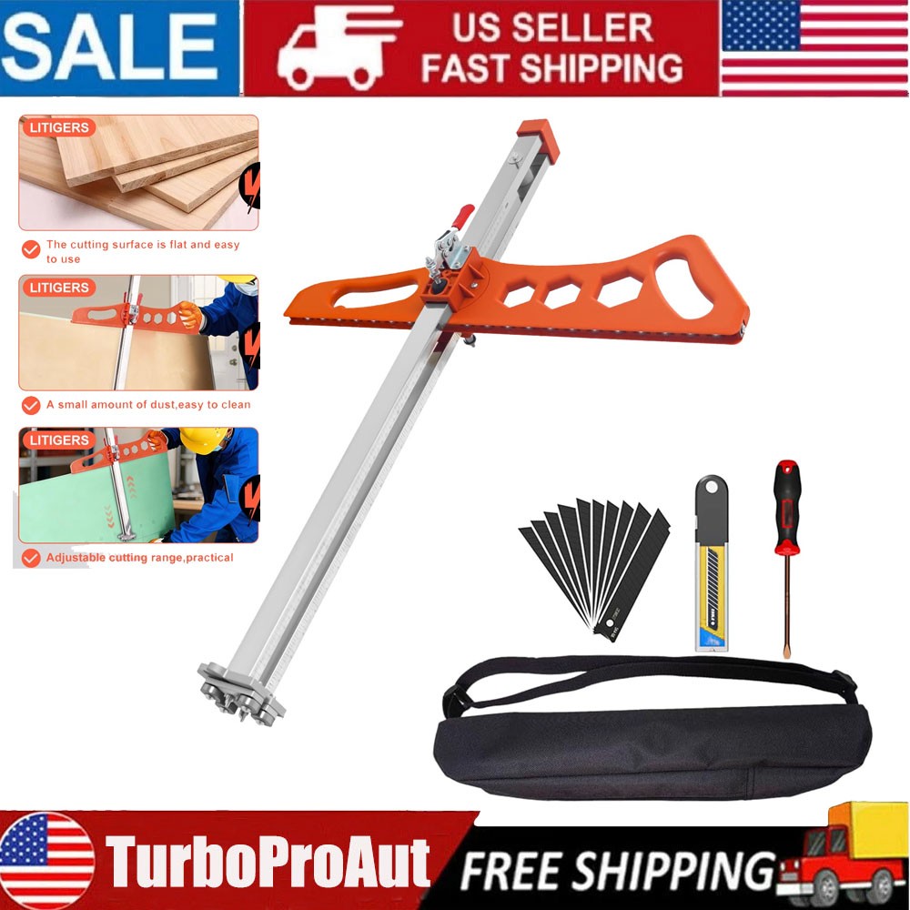 Drywall Cutting Tool Kit Drywall Cutter Kit Gypsum Board Cutting with 23 Wheels