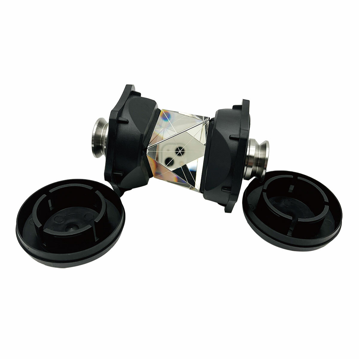 NEW 360 degree Prism with protective cover Both 5/8-Female for topcon sokkia