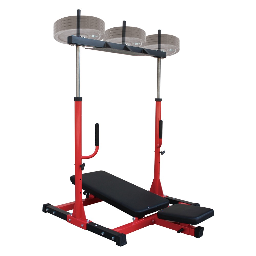 Vertical Leg Press Machine, Adjustable Positions, 2" Olympic Compatible